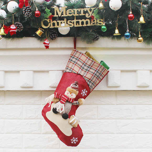 Calcetines Navideños Santa Claus - Set de Regalos Año Nuevo