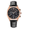 Reloj Casual Luminoso Resistente al Agua con Correa de Cuero