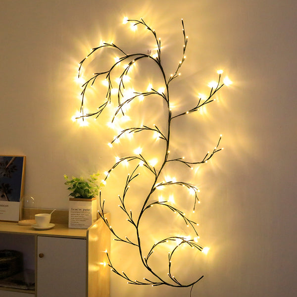 Guirnalda de Luces LED Multicolor con Ratán para Decoración de Interiores - Image 7