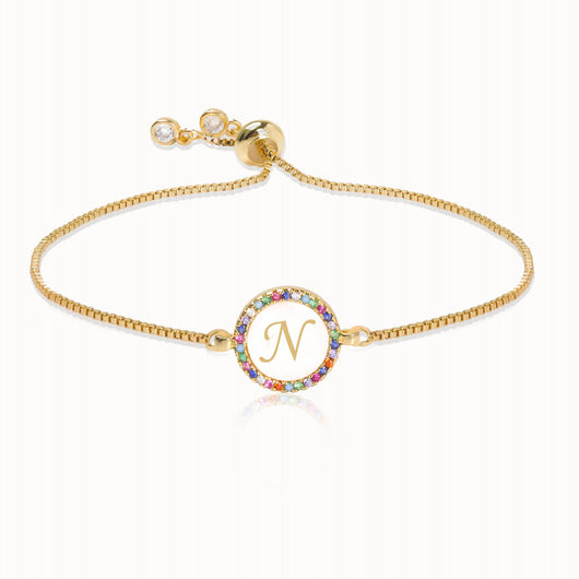 Pulsera Deslizable con Abecedario - Image 15