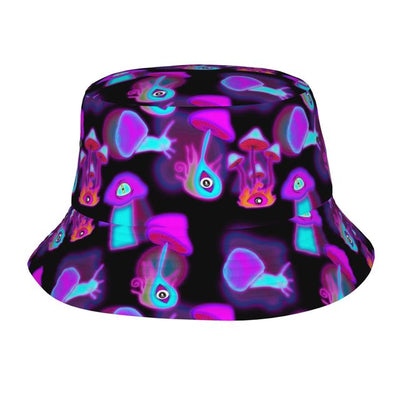 Gorra Pescador Hongos Psicodélicos Efecto Espejo - Image 67