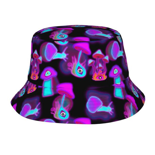 Gorra Pescador Hongos Psicodélicos Efecto Espejo - Image 67