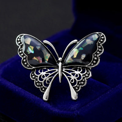 Broche Mariposa de Concha Natural - Image 4