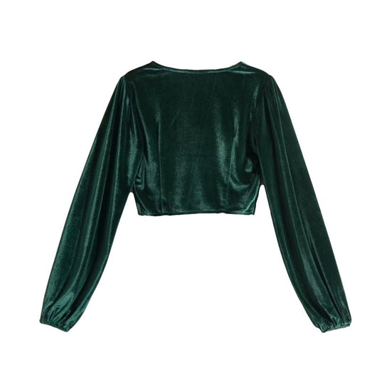Playera Retro Escote V Estilo Festivo Sexy - Image 10
