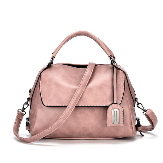 Bolso Boston de Cuero Encerado - Bolsa de Hombro Estilo Otoño - Image 9