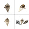 Broche Vintage Punk Lobo para Hombre - Pin de Solapa Elegante para Traje y Camisa