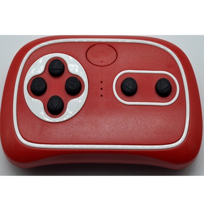 White ergonomic remote control with P, S, V, and directional buttons, plus three indicator lights. - Image 10