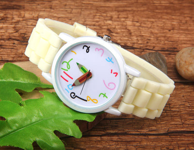 Reloj Sacapuntas de Lápices de Colores Personalizado - Image 4