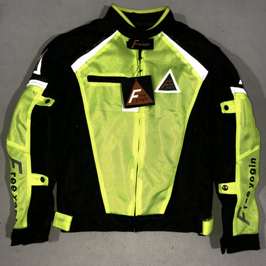 Chaqueta Deportiva Resistente a Caídas para Hombre Verde - Image 8