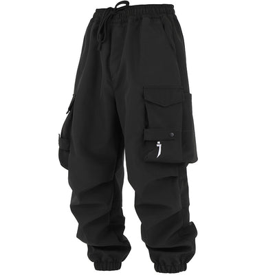Pantalones Cargo Holgados de Trabajo con Bolsillos Grandes - Image 3