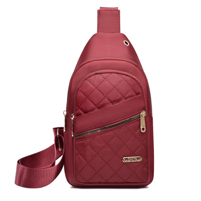 Bolsa Crossbody Acolchada para Mujer - Diseño Rombo Elegante - Image 9