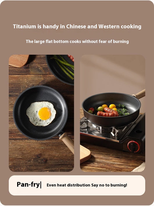 Sartén Antiadherente Titanio Wok Ligero Inducción - Cocina Profesional en Casa - Image 13