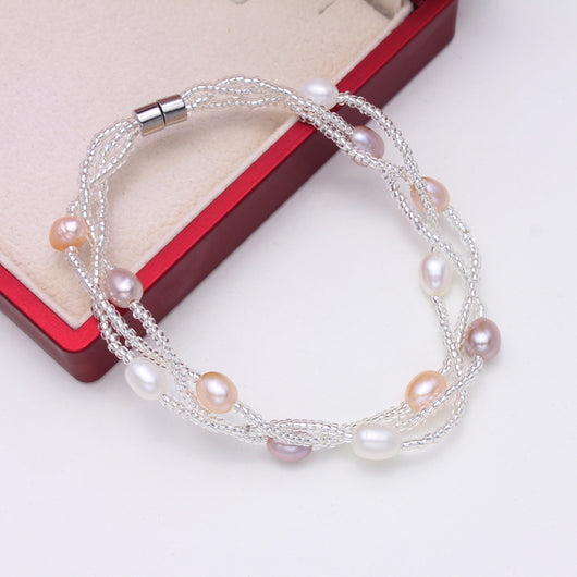Pulsera de Perlas de Agua Dulce - Image 10