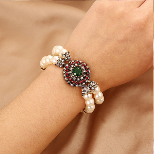 Pulsera de Perlas Finas Lujo - Image 2