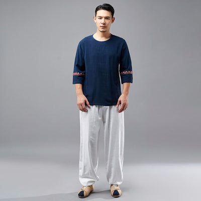 Camisa de Algodón y Lino - Image 7