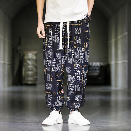 Pantalones Casuales Holgados Transpirables para Hombre - Image 11