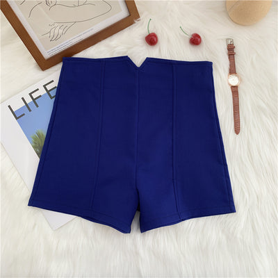 Shorts Anchos de Tiro Alto Elásticos para Mujer - Image 17