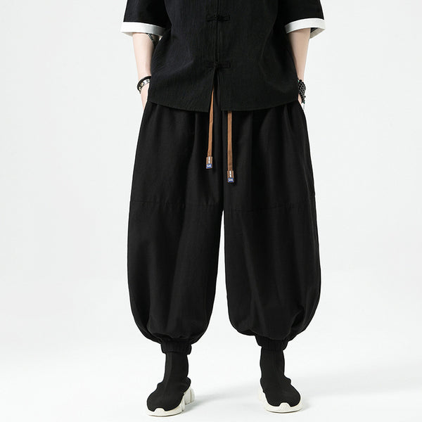 Pantalones Harem Casuales Holgados para Hombre - Image 12
