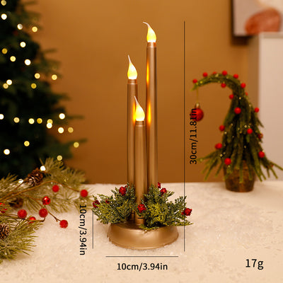 Velas LED Electrónicas para Decoración Navideña - Image 6