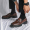 Zapatos de Estilo Casual Británico con Punta Afilada - Diseño Coreano Moderno