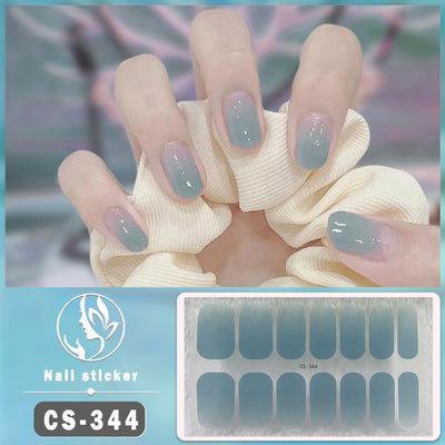 Uñas Postizas Impermeables de Color Sólido para Nail Art - Image 9