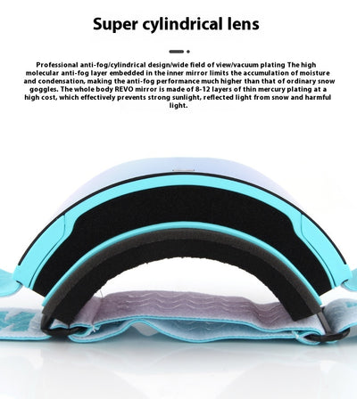 Gafas de Esquí Panorámicas Anti-Empaño Doble Capa con Protección UV - Image 27