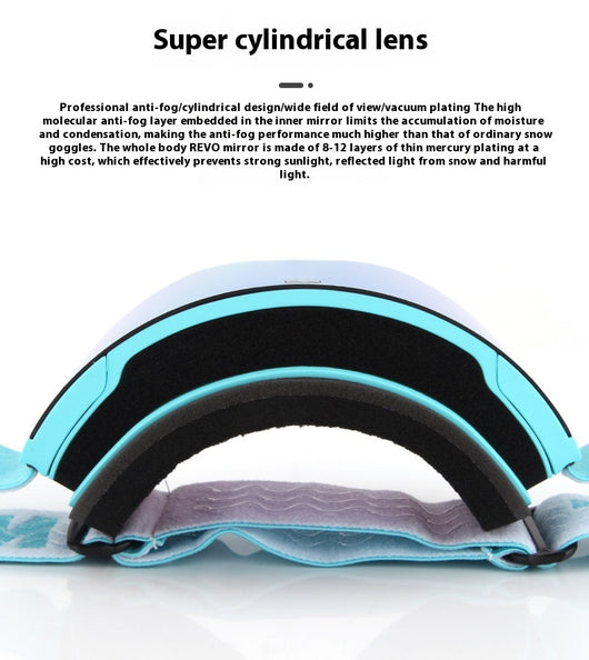 Gafas de Esquí Panorámicas Anti-Empaño Doble Capa con Protección UV - Image 27