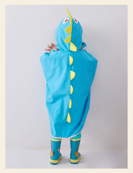 Impermeable Infantil Tipo Capa con Diseño de Dinosaurio - Image 22