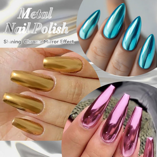 Esmalte de Uñas Espejo Metalizado Secado Rápido sin Horno - Image 40