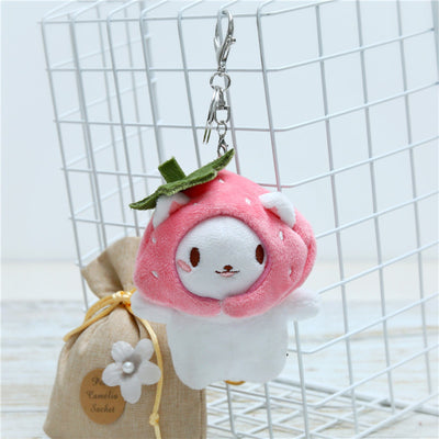 Llavero Peluche Adorable - Personajes Lindos Pollito, Gato, Perro, Oso y Nube - Image 9