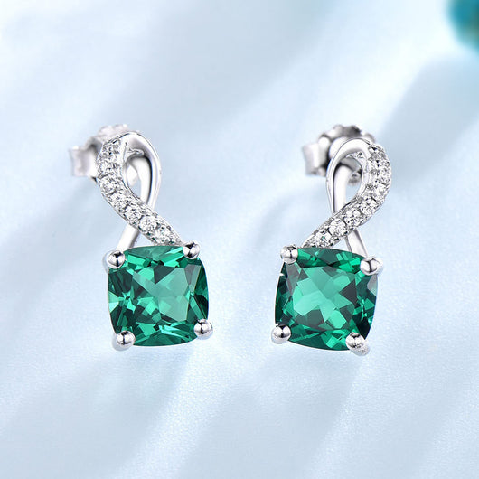 Aretes de Esmeralda con Diamantes - Image 5