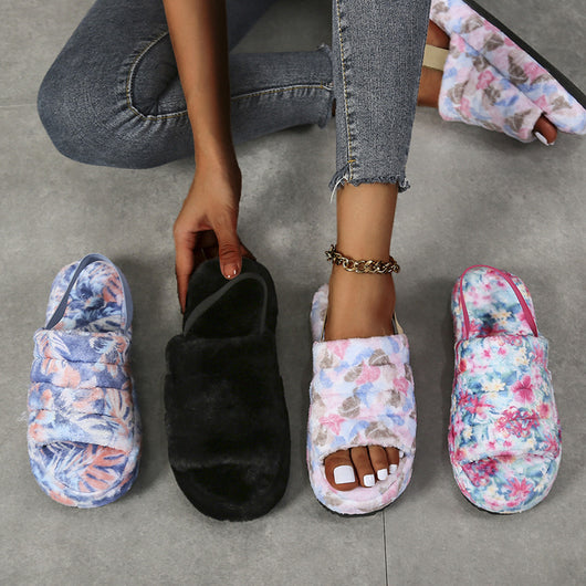 Pantuflas Tipo Pastel Esponjosas con Suela Gruesa y Forro Suave - Image 3
