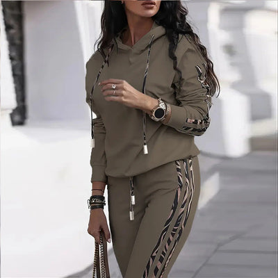 Conjunto Deportivo Casual de Dos Piezas - Moda Cómoda y Versátil - Image 6