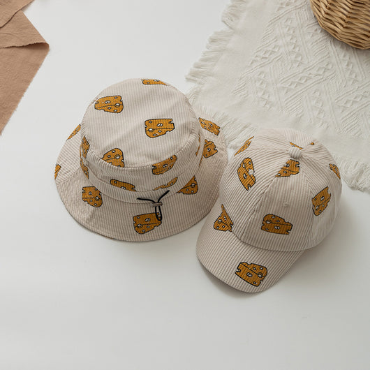 Gorra de Cubo Infantil Arcoíris con Diseño de Queso - Image 13