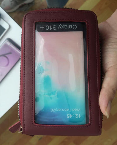 Bolsa Táctil Multifuncional para Celular en Cuero PU - Image 4