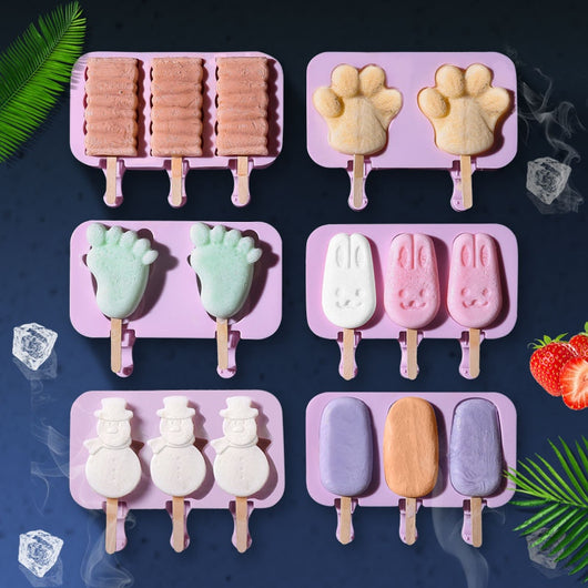 Molde de Silicona para Helado Casero