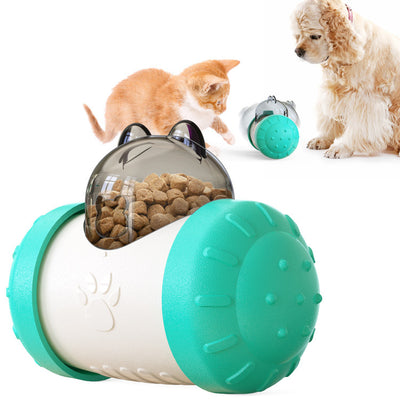Juguete Interactivo para Perros con Rueda y Dispensador de Premios