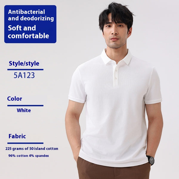 Camiseta de Trabajo Tipo Polo Manga Corta para Hombre
