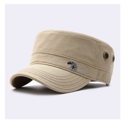 Gorra Plana de Algodón Puro para Otoño Invierno - Image 11