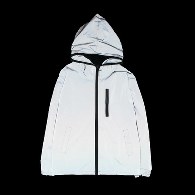 Chaqueta Cortavientos Reflectiva Impermeable para Hombre - Estilo Urbano - Image 5