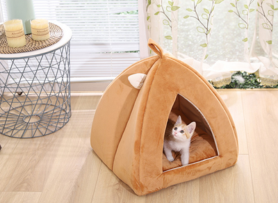 Cama Triangular Acogedora para Mascotas - Image 5