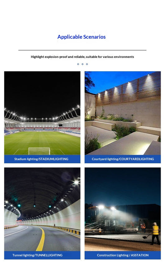 Reflector LED Exterior Impermeable de Alta Potencia - Image 14