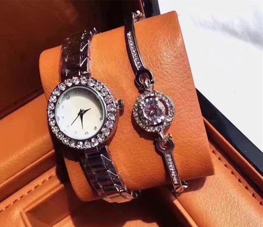 Reloj de Acero Inoxidable para Mujer con Pulsera de Acero - Image 9