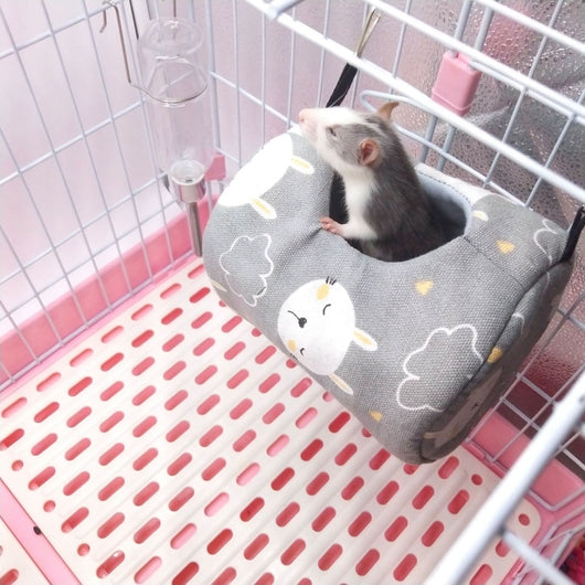 Nido Cálido de Algodón para Mascotas - Bolsa de Dormir Colgante Creativa - Image 7