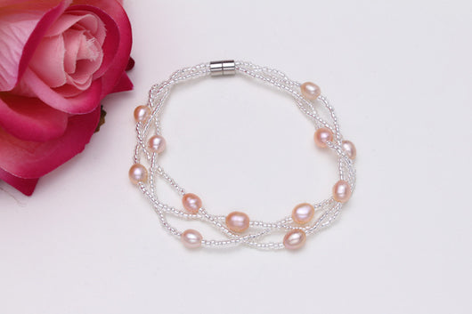 Pulsera de Perlas de Agua Dulce - Image 11