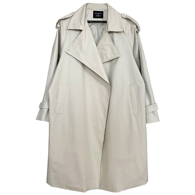 Abrigo Impermeable Largo Estilo Coreano para Mujer - Corte Suelto y Elegante - Image 17