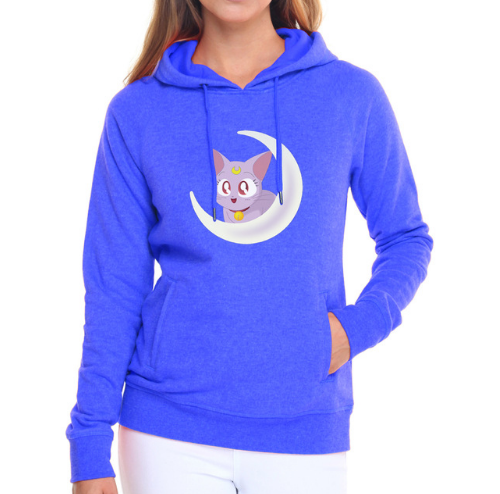 Sudadera con capucha y forro de terciopelo para mujer - Image 9