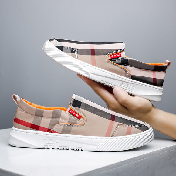 Zapatos Casuales Impermeables para Hombre con Tela de Paraguas