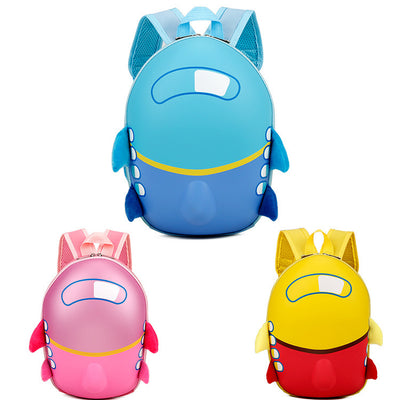 Mochila Escolar Infantil Resistente con Diseño de Avión - Impermeable y Duradera - Image 5