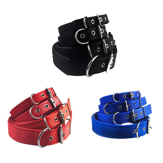 Collar para Perro de Espuma y Cuero Acolchado